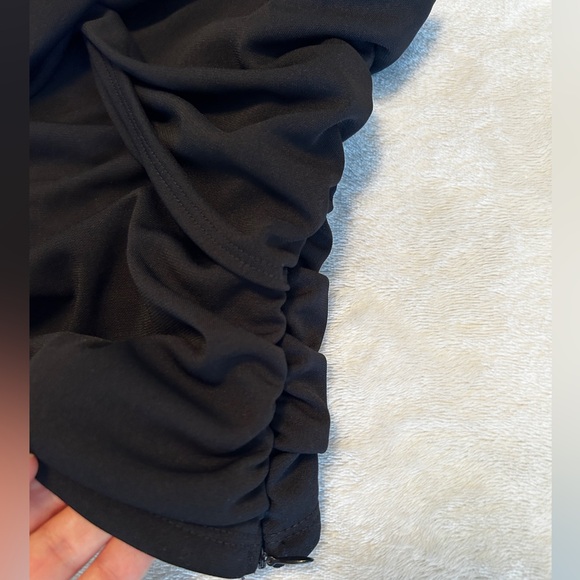 Off the shoulder black ruffle top worn once! - Picture 3 of 3